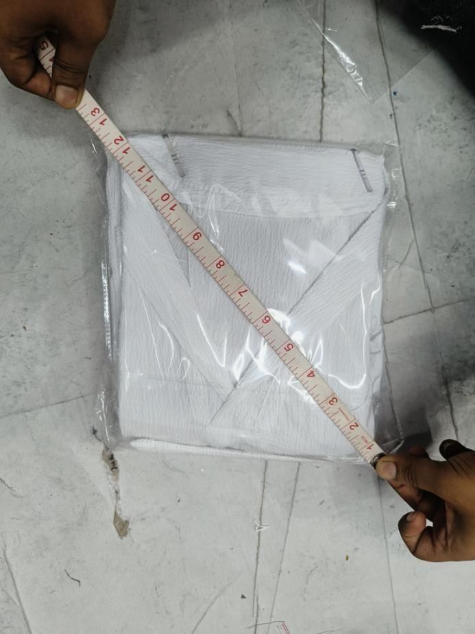 Men's Crinkled Co-Ord Set Peach