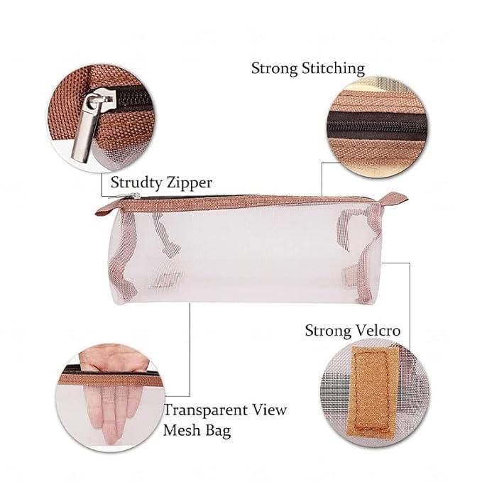 4-in-1 Detachable Hanging Toiletry Bag Foldable Travel Makeup Bag